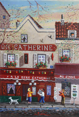 À la mere Catherine | Acrylique | 24x35