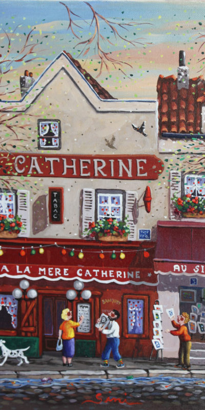 À la mere Catherine | Acrylique | 24x35