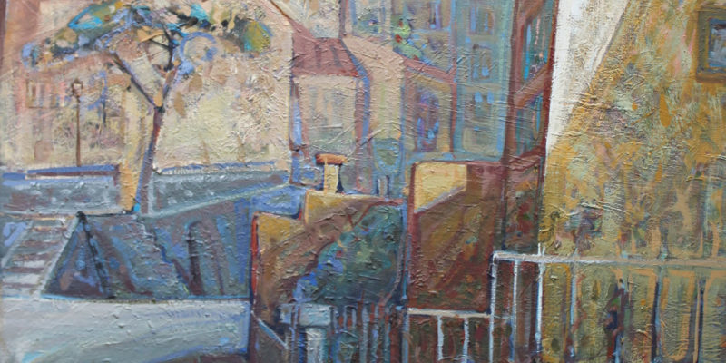 Rue Saint Vincent | Huile | 89x116